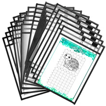 Load image into Gallery viewer, Magnetic Dry Erase Pockets (30-Pack)