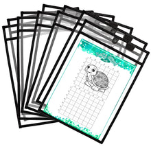 Load image into Gallery viewer, Magnetic Dry Erase Pockets (10-Pack)