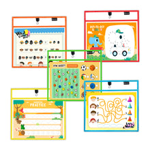 Load image into Gallery viewer, Magnetic Dry Erase Pockets Landscape (10-Pack Color)