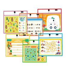 Load image into Gallery viewer, Magnetic Dry Erase Pockets Landscape (6-Pack Color)