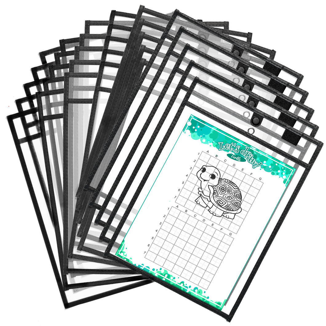 Magnetic Dry Erase Pockets (30-Pack)