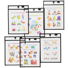 Load image into Gallery viewer, Magnetic Dry Erase Pockets (10-Pack)
